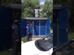 Αθόρυβοι κλειστοί γεννήτριες ντίζελ 231kVA εγκατάσταση και λειτουργία σε τοπικό της Ρωσίας