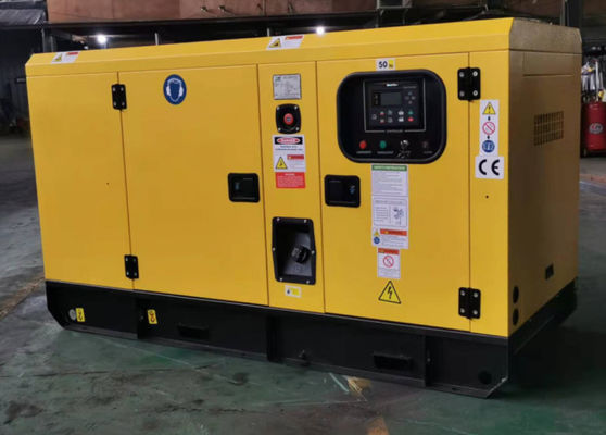 75kW Silent DG Set Soundproof Type DCEC Engine Couple With AC Alternator 94kVA Prime