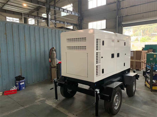 Electric Diesel Power Mobile Trailer Generator With Perkins Cummins Engine